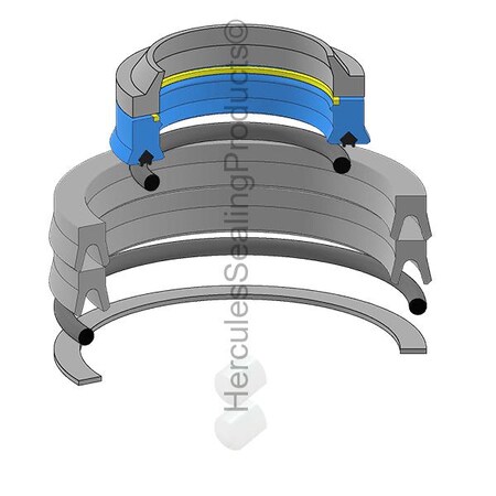 Hyster - After Market Parts Hydraulic Cylinder Repair Kit- 1-1/2 X 4 355909